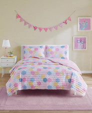 Patchwork Reversible 3-Pc. Full Queen Quilt Mini Set