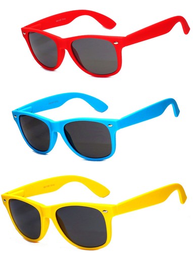 3 pares de gafas de sol con marco cuadrado retro para hombres y mujeres con marco colorido mate bisagra de resorte - Imagen 9 de 16
