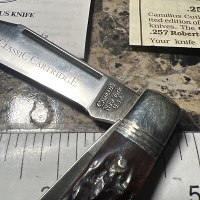 Camillus Classic Cartridge Knife .257 ROBERTS w/ Box Camillus Classic Cartridge Knife .257 ROBERTS w/ Box