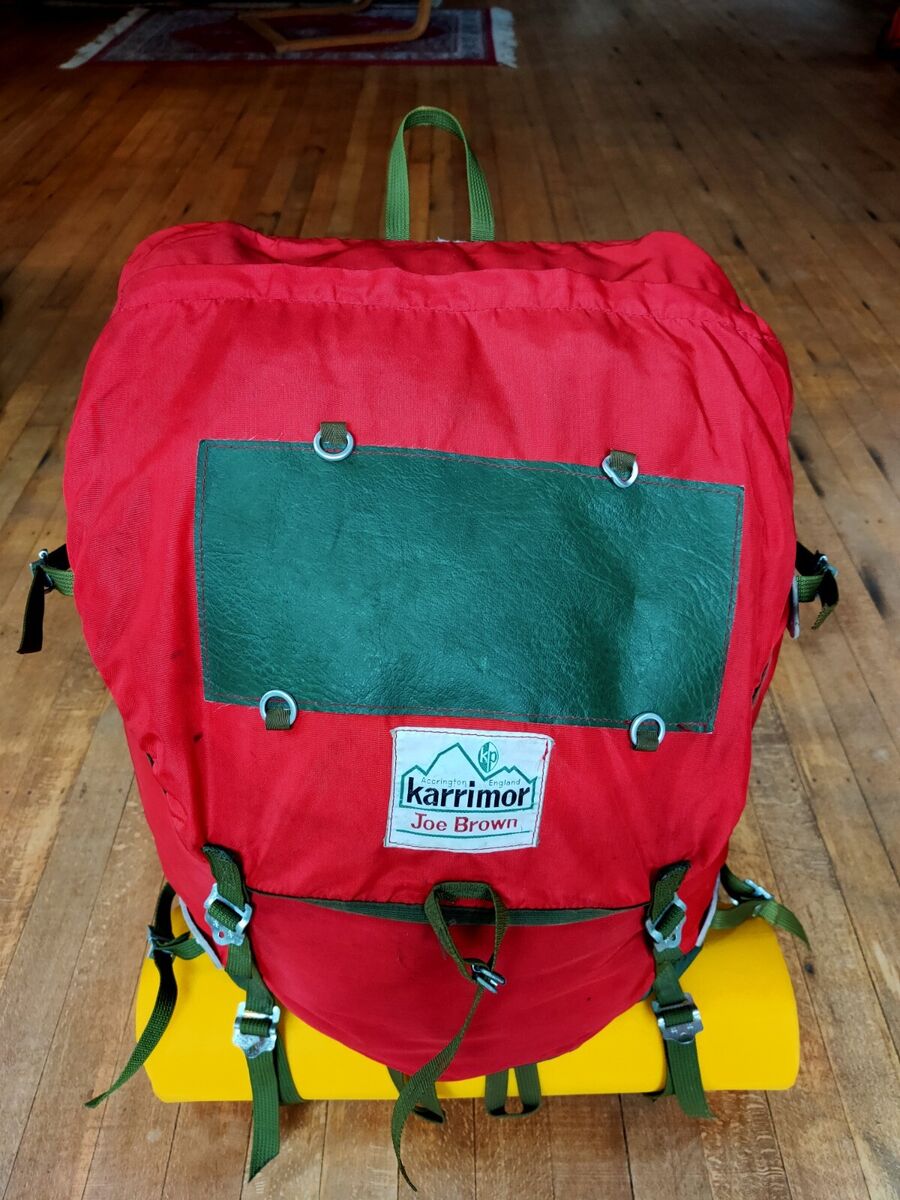 Vintage Karrimor Joe Brown Rucksack 1970's Red/ Green | eBay Vintage Karrimor Joe Brown Rucksack 1970's Red/ Green | eBay