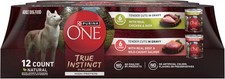 Purina ONE True Instinct Tender Cuts in Gravy with Real Chicken and Duck, with R