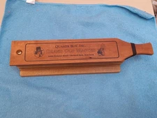 VINTAGE QUAKER BOY GRAND OLD MASTER TURKEY  HUNTING BOX CALL  WOODEN