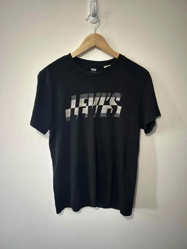 Crew neck t-shirt with short sleeves, black, Levi's | La Redoute