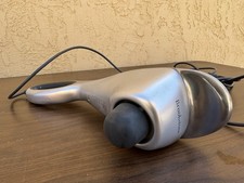 Brookstone Max Single Node Percussion Massager 3 Speeds F-209 Handheld Pulsating