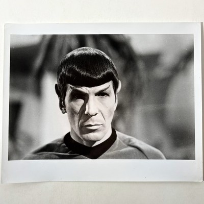 Star Trek Leonard Nimoy Spock Vintage 1974 Paramount 8x10 Press Publicity Photo