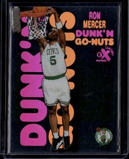 1999 SkyBox E-X Century Dunk'n Go-Nuts Ron Mercer #8 of 20 DG