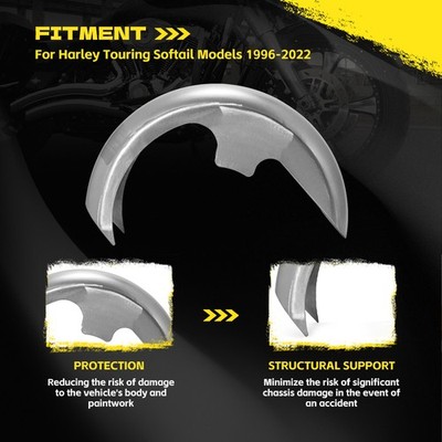 23'' Wheel Front Fender For Harley Softail Heritage Touring Models 1996-2022 2020