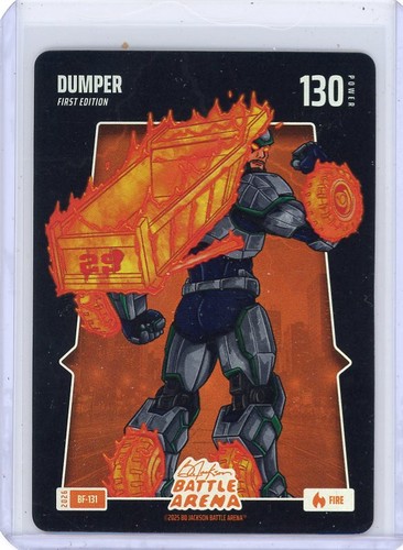 Dumper Cal Raleigh 2026 Bo Jackson Battle Arena #BF-131 Battlefoil Fire
