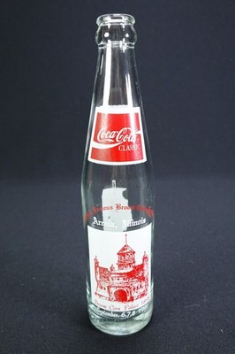 1991 Vtg Coca-Cola Classic Bottle Broom Corn Palace Arcola, IL 10 Oz Soda Pop