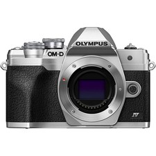 Olympus OM-D E-M10 Mark IV Camera Body Only , Silver