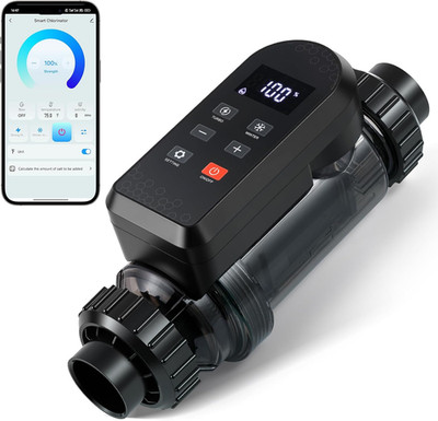 Salt Water Pool Chlorinator System Salt Chlorine Generator for Inground Pools Sa