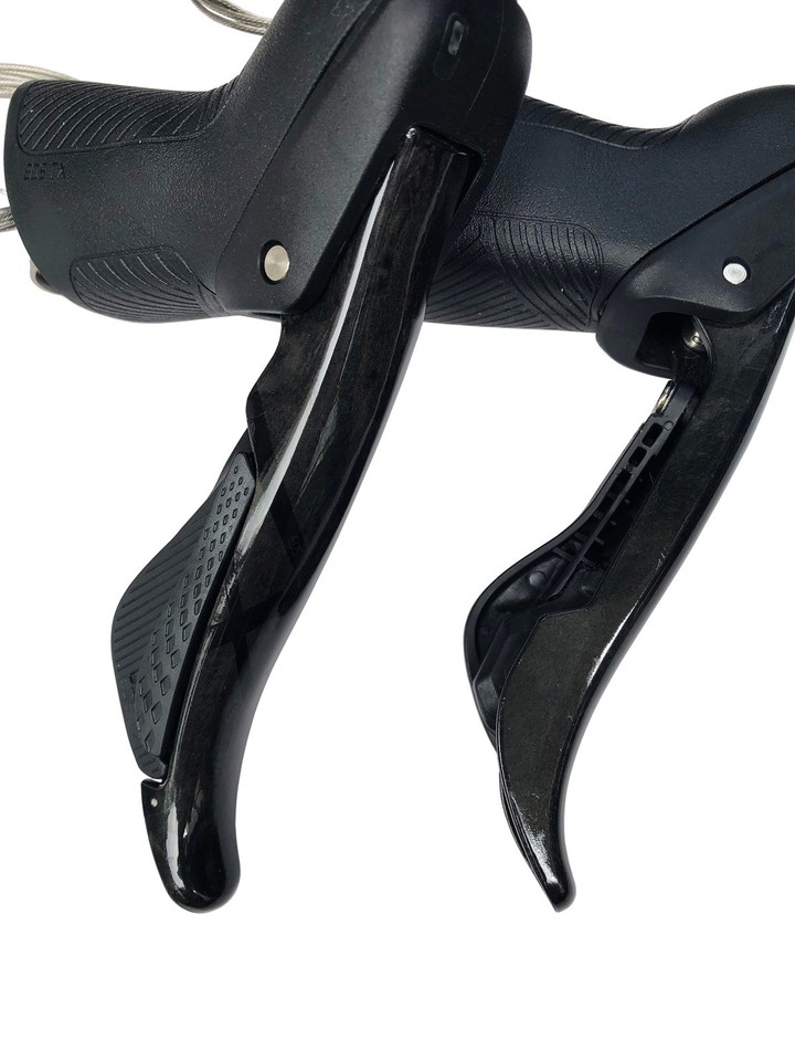 WHEELTOP EDS TX carbon fiber lever body detail close-up