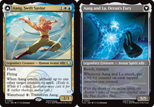 1x Aang, Swift Savior // Aang and La, Ocean's Fury - Foil MTG - Avatar: The Last