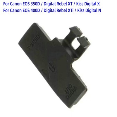 Camera USB Digital Interface Cover Rubber Cap for Canon EOS 350D 400D Rebel XT