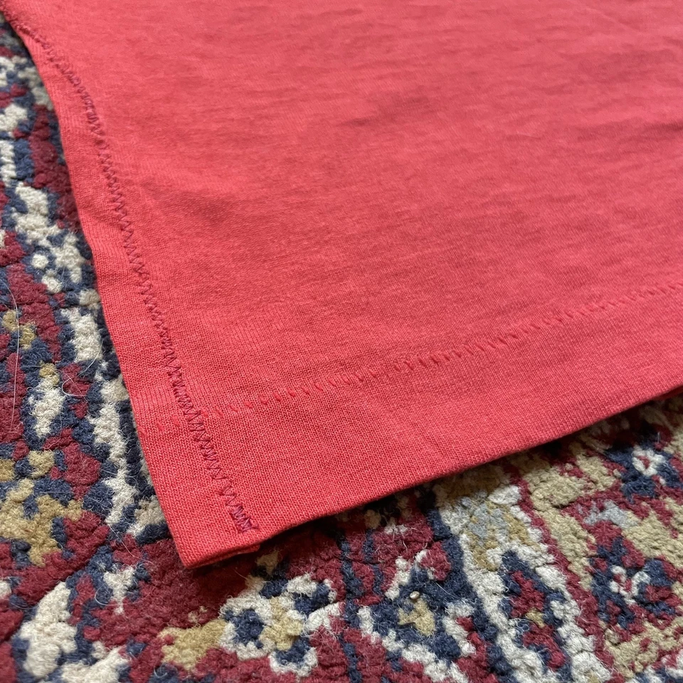 Camiseta sin mangas vintage rara años 70 80 URSS CCCP martillo y cresta de hoz hecha a mano oro rojo SS Foto 4 de 4