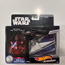 Star Wars Hot Wheels Kylo Ren's Tie Silencer Starships Commemorative Series New