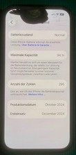 Apple iPhone 15 - 128GB - Schwarz, Display defekt, Modell A3090