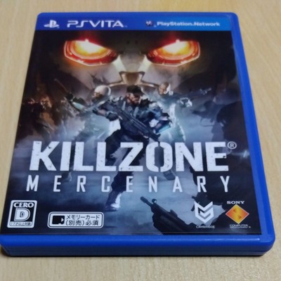 PS Vita KILLZONE MERCENARY PlayStation Shooting Game JAPAN