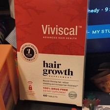 Viviscal Advanced Hair Health Drug-Free Supplement for Thinning Hair 60 Tabs