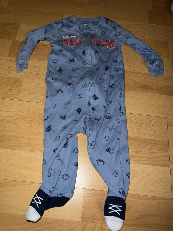 Baby Strampler - Mommys Allstar - Baseball - Größe 68-74