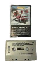 A Country Christmas Volume 4 Cassette - Like New, FREE Shipping