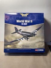 CORGI AVIATION 1:144 SCALE AA30003 WWII DOUGLAS C-47 DAKOTA DIE CAST MODEL PLANE