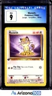 Pokemon 1999 Meowth 56/64 Jungle 1st Edition CGC 9