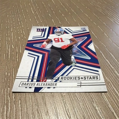 Panini 2025 Rookies &amp; Stars Darius Alexander Giants #115 Rookie Card