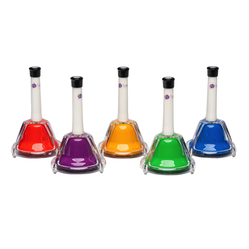 Jeu chromatique de 5 cloches accordées, le cadeau idéal d'éveil musical dès 3 ans