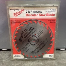 Milwaukee Hvy-Duty 7 1/4" Circular Saw Blade Chisel Tooth Combination 26 Teeth