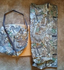 Camo Bag with Camo Tent Fly - NOS