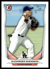 2014 Bowman Prospects Alexander Guerrero Rookie Los Angeles Dodgers #BP106