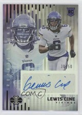 2022 Panini Illusions Rookie Signs Black 30/50 Lewis Cine #RS-LC Auto 14tx