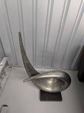 Art Abstract Sculpture with Base for Home Decor Modern Art