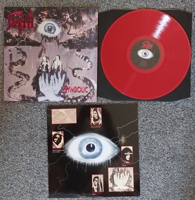 Death - Symbolic LP - rare Bootleg - 180 g red vinyl - Death Metal