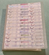 New Holographic Mildliner pen Happie Scrappie Mini Holo Planner Sticker Album