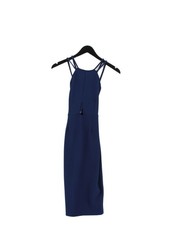 Oh My Love Bodycon Midi Dress S in Blue