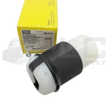 NEW HUBBELL HBL2713 TWIST LOCK CONNECTOR BODY 30A 125/250V 3POLE