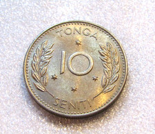 1967 Tonga 10 Seniti unc Coin