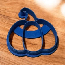 pumpkin cookie cutter, fall theme cookie cutter,  fall cookies, pumpkin cookies