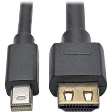 Tripp Lite Mini DisplayPort 1.2a to HDMI 2.0 Active Adapter Cable M/M , 10ft