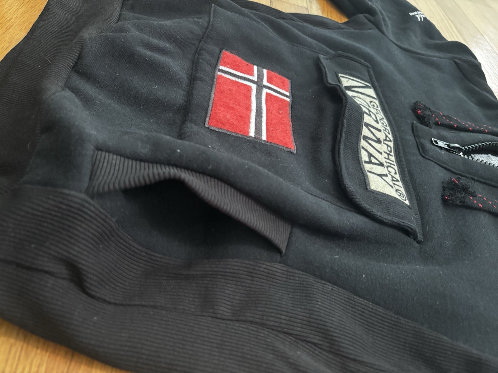 Geographical Norway Solid Colour Half Zip Sweatsh… - image 6