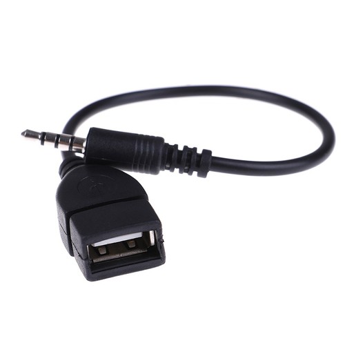 1Pc 3.5mm male audio AUX jack to USB 2.0 type a female converter adapter cabl _j - Picture 5 of 8