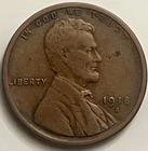 1918-S Lincoln Wheat Cent San Francisco Early Penny Circulated BN1508