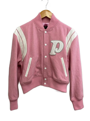 PAMEO POSE NERD GIRL Versity Jacket FREE Polyester PNK 2324501004