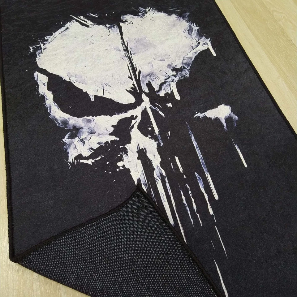Punisher Skull Logo Rug, The Punisher, Avenger, Marvel, Punisher Rug, - Image 3 of 4