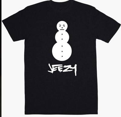 Christmas gift Young Jeezy Snowman T Shirt S-5XL New Hip Hop Gift S-235XL 23D724