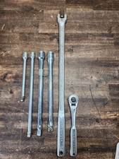 Vintage Craftsman V Series 12 Drive Breaker Bar 18 Lot Plus 43785 Extensions Vintage Craftsman V Series 12 Drive Breaker Bar 18 Lot Plus 43785 Extensions