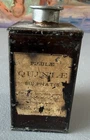 Early US Government Issued Civil War Medical Quinine Pills Tin Bottle Must See