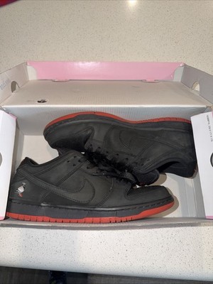 Size 9 - Nike SB Dunk Low x Jeff Staple Black Pigeon Black/Sienna Men's 2017